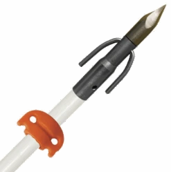 AMS Bowfishing White Fiberglass Chaos QT Arrow